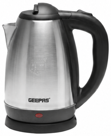 Geepas Electric Water Kettle Steel 1.8 Liters