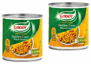 Goody Whole Kernel Golden Corn 150g 2pc