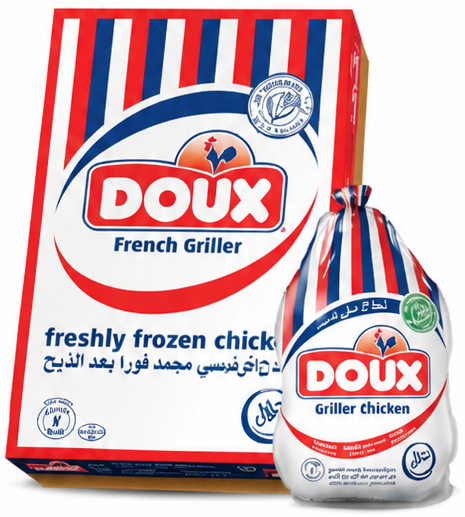 دجاج دو فرنسي مشوي مجمد 800 جرام × 10