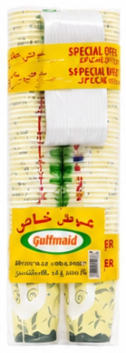 قلف ميد كاسات ورقي 9 أونصة 50 حبة