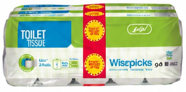 Lulu Wisepicks Toilet Roll 2 Ply 200 Sheet 20 pc