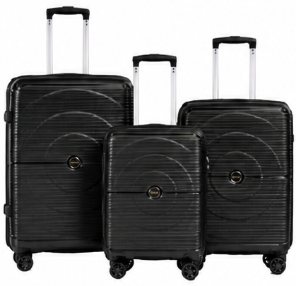 Prince Travel Bag Hard Assorted 3 Pcs Set