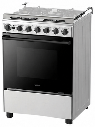 توشيبا فرن غاز 4 شعلات 60x60 سم TDA-24B-MG4G