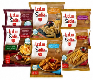 Sadia French Fries Extra Crispy 1kg | Hash Browns | Waffle | Crinkle Cut | Extra Long Fries 750g