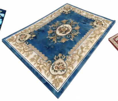 Maple Leaf Polyester Carpet 160x230cm XSH07 Assorted