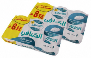 زبادي كامل الدسم الصافي 6×120 جرام