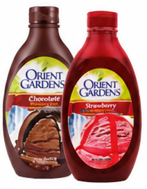 Orient Gardens Syrup Chocolate | Strawberry 680g
