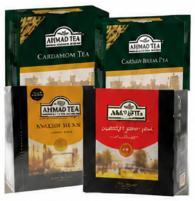 Ahmad Tea English No. 1 / English Breakfast / Cardamom 100 pc