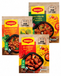 Maggi Air Fryer Mix Garlic & Herb | Buffalo | Fajita | Korean BBQ 65 g
