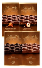 Lindt Chocolate Extra Creamy Milk | Hazelnut | Salted Caramel | Dark 80g