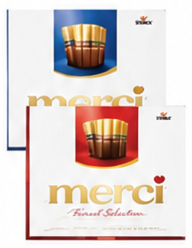Merci Chocolate Blue / Red 250g