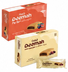 Deemah Date Bars Biscuits Fig | Softi Date Rolls 15 pc