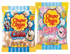 Chupa Chups Daisy Marshmallow Vanilla | Strawberry | Cola 120g
