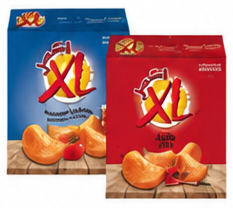 XL Potato Chips Chilli | Tomato Ketchup | Crystal Salt | French Cheese 12 x 21g