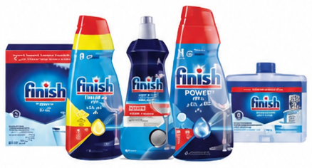 Finish Dishwasher Salt 2kg | Cleanser 250ml | Rinse Aid Lemon 400ml | All in 1 Gel Lemon 850ml