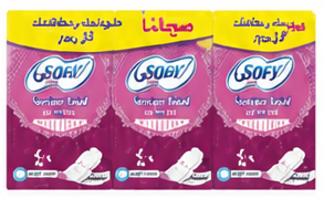 سوفي فوط يومية غير معطرة | منعشة 40 حبة