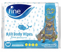 Fine Baby Wet Wipes 2+1*72 wipes