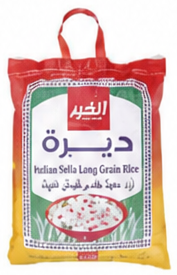 ديرة الخير أرز سيلا هندي حبة طويلة ٥ كيلو