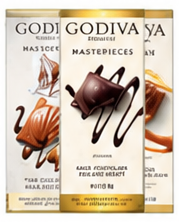 Godiva Milk Chocolate Bar Caramel | Hazelnut 83 - 86g