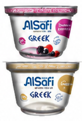 Al Safi Greek Yogurt Mixed Berries | Plain | Strawberry | Chocolate 125g 2 pc