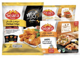 Seara Chicken Shawarma 800g or Chicken Strips Mix It With Seasoning 750g