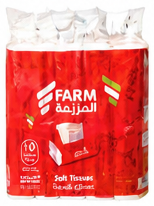Facial Tissue 2Ply 200 Sheets 10 Packs
