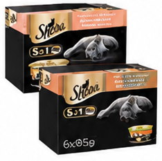 Sheba Cat Food Chicken Breast / Tuna & Salmon 85g 6 pc