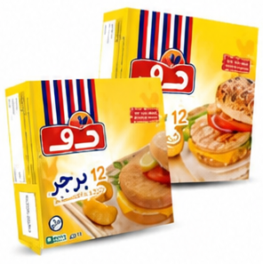 Doux Breaded Chicken Burger 660g 12 pc