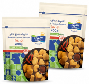 رضوى ناجيتس دجاج حار 400 جرام