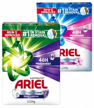 Ariel Washing Powder Assorted 2.25 Kg