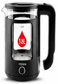 Viltava Electric Glass Kettle 1.8 Litre