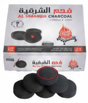 فحم الشرقية أقراص فحم دائرية ٤٠ حبة