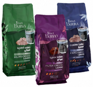 Bunna Filter Ground Coffee Forte / Lusso / Cielo 250g