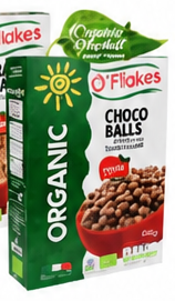 O'Flakes Organic Choco Balls 375g