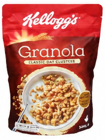 Kellogg's Granola Classic Oat Clusters 340g
