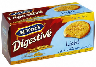 مكفيتيز ديجيستيف بسكويت لايت ٢٥٠ غم