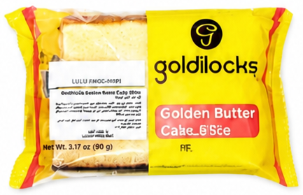Goldilocks Golden Butter Cake Slice 90g