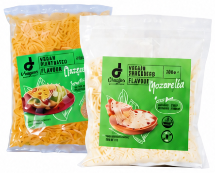D'Vegan Shredded Cheddar / Mozzarella Flavor 200g