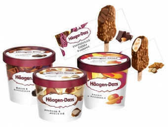Haagen Dazs Ice Cream Bar 80ml or Cup 100ml