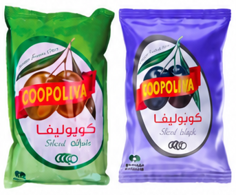 كوبوليفا زيتون أخضر | أسود شرائح ٩٣٦ جرام