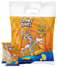 Looney Tunes Corn Cheese Puffs 12g