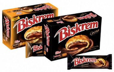 Ulker Biskrem Cream-Filled Cookies 36g 12pc
