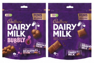 Cadbury Dairy Milk Minis Assorted Chocolate 136.5-247.2g
