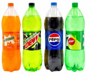 Pepsi / Dew / Mirinda Citrus Assorted Bottles 2 liter 2 pc