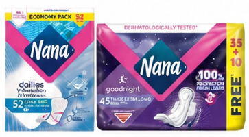 Nana Panty Liners 45 pc