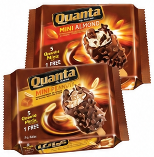Quanta Ice Cream Stick Peanut/Almond 50ml