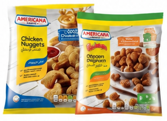 Americana Chicken Nuggets or Popcorn 750gm