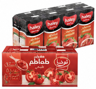 Luna/ Haley Tomato Paste 8 x 135g