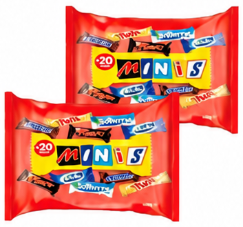 Best Minis Mix Chocolate 400g 2 pcs