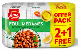 Luna Foul Medames 400g 2+1 Free